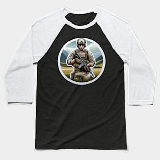 Tactical Man Baseball T-Shirt